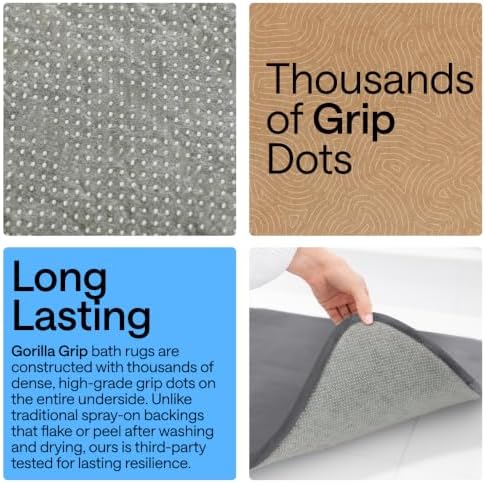 GORILLA GRIP® Memory Foam Bath Rug - Image 3