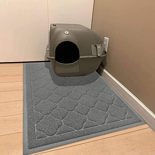 WePet Cat Litter Box Mat, Kitty Premium PVC Pad, Durable Trapping Rug, - Image 7