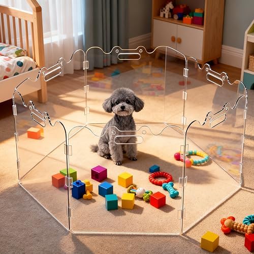 Clear Acrylic Pet Gate - Image 2