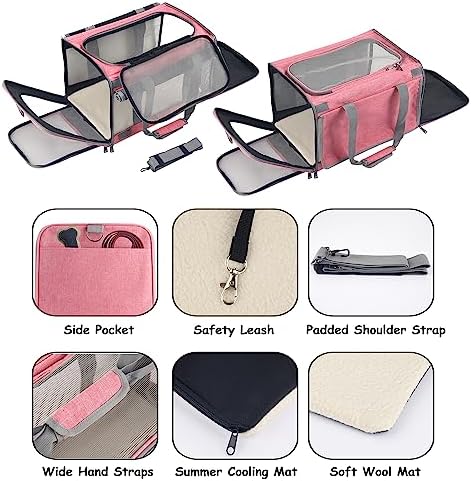 Dog Soft-Sided Carriers Cat Soft-Sided Carriers Dog Carriers Cat Travel Carrier - Image 3