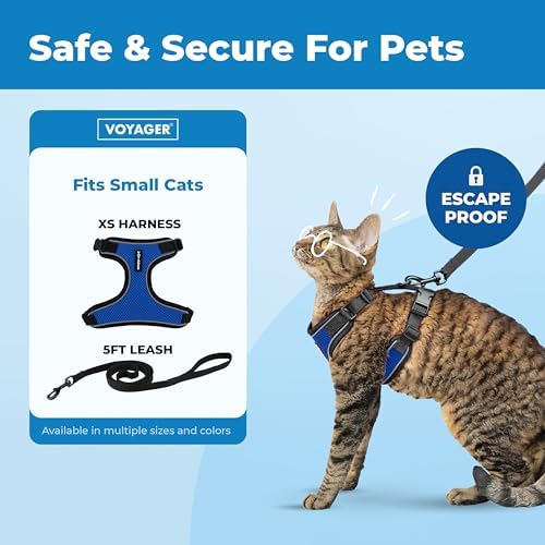 Voyager Escape-Proof Step-in Cat Harness & Leash - Image 2