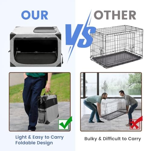 Dog Crate, Portable and Foldable Design of Dog Cage, Dog Kennel - Image 4