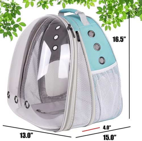 Large Cat Backpack Carrier, Front Extension - Image 2