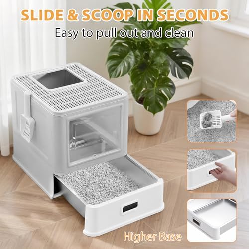 Homegroove Stainless Steel Cat Litter Box - Image 3