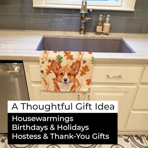Caroline's Treasures Cardigan Welsh Corgi Dogs Kitchen Towel 15x25 in - Image 5