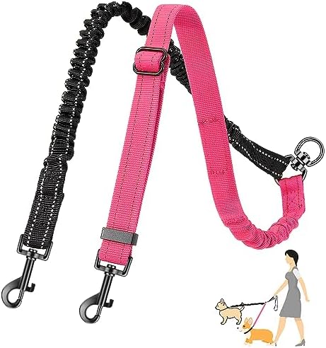 AUTOWT Two Dog Lead, 2 in 1 Upgraded Double Dog Leash Attachment Combine by AUTOWT