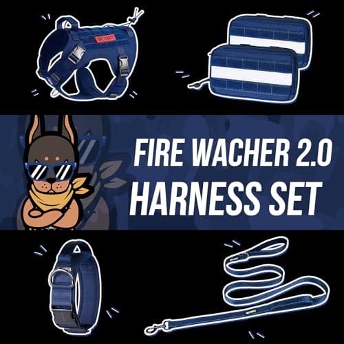 OneTigris Tactical Dog Harness Vest No-Pull Service Dog Vest - Image 3