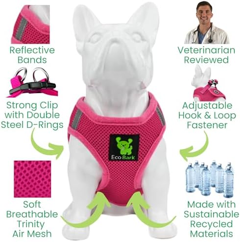 EcoBark Step in Dog Harness, Tiny Soft Mesh Toy Breed - Image 5