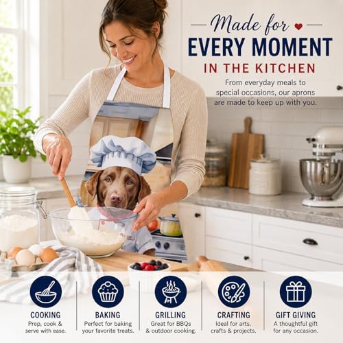 Caroline's Treasures Chesapeake Bay Retriever The Chef Apron Cooking Kitchen - Image 6