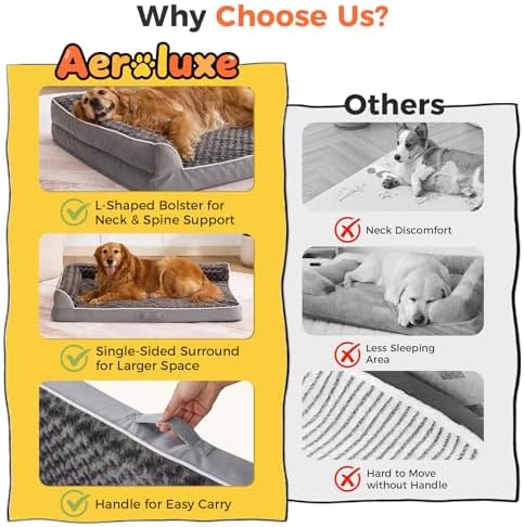XL Orthopedic Dog Bed for Large Sized Dogs - Image 3