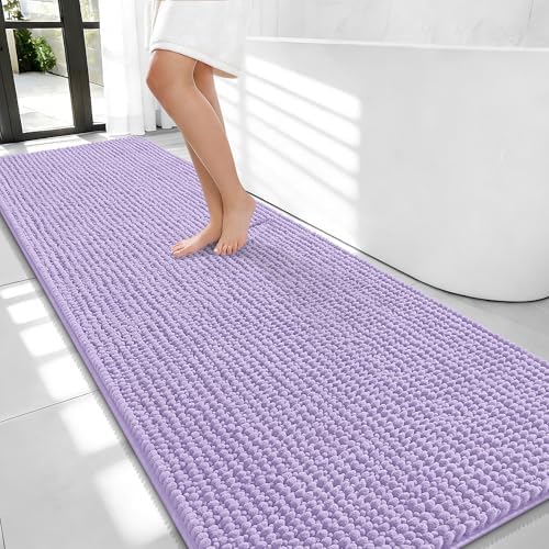 OLANLY Thick Chenille Bathroom Runner Rugs Mats 70x24 by OLANLY