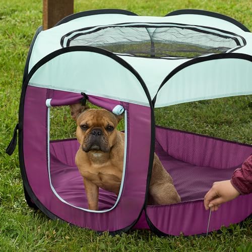 Furhaven Portable Dog Playpen Cat Tent, Pet Playground, Kennel Foldable Indoor - Image 2