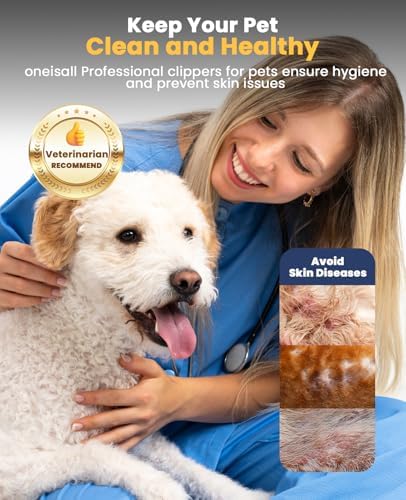 oneisall Dog Clippers Grooming Kit - Image 6