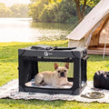 Portable Collapsible Soft Dog Crate by Cozila
