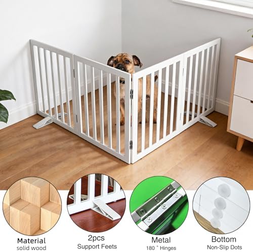 ZJSF Freestanding Indoor Dog Gate - Image 5