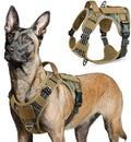 rabbitgoo Tactical Dog Harness for Large, No Pull Military Service Vest by rabbitgoo