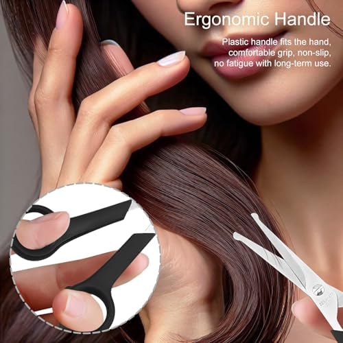 Pet Grooming Scissors Set for Body & Facial Trimming, Durable Stainless Steel - Image 3