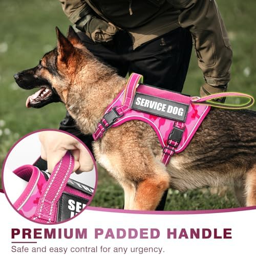 WINSEE Tactical Dog Harness, No Pull Dog Harness - Image 4
