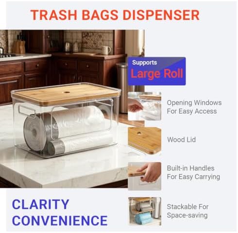3-in-1 Cat litter Box Liners XL & Cat Litter Bags Dispenser & Pet Hair Removal - Image 2