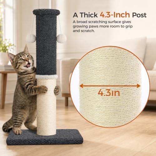 Made4Pets Tall Cat Scratching Post - Image 4
