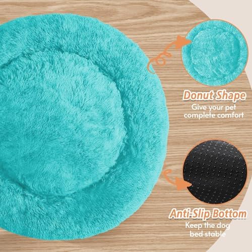 JOLLYVOGUE Calming Dog Bed for Small Dogs - Image 3