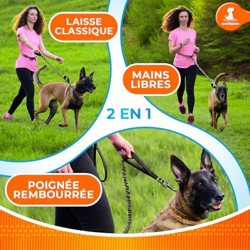 SparklyPets Hands Free Dog Leash, Medium & Large - Image 6