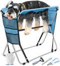 Dog Grooming Hammock with Stand by Unknown