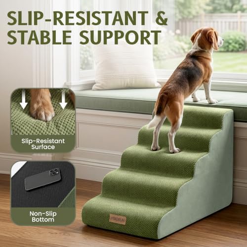 Miorun Extra Wide Dog Stairs for Large Dogs - Image 6