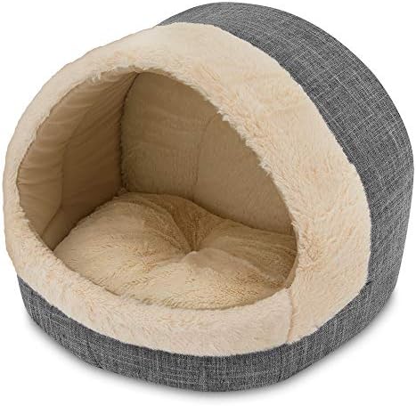 Best Pet Supplies Cat Bed for Indoor Cat, Domed Tent House by BestPetSuppliesLLC