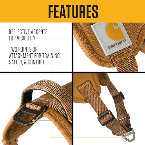 Carhartt Nylon Duck No Pull Dog Harness Port XL - Image 3