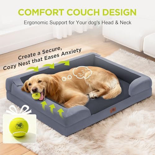 Waterproof Orthopedic Dog Bed for Medium Large Sized Dogs - Image 7