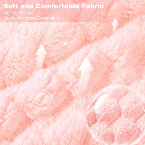 Glittme Dog Bathrobe, Super Absorbent Fleece Drying Robe - Image 4