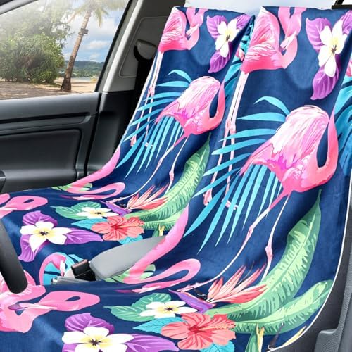 Hahafelt 2 Pack Car Seat Towel Cover - Image 4