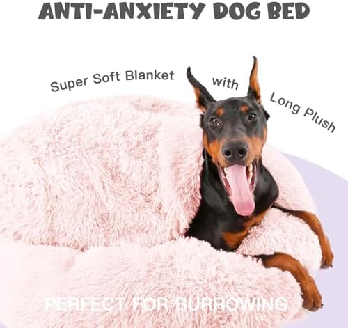 Himax 35in Covered Large Dog Bed - Image 6