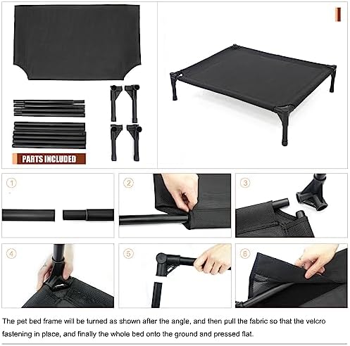 Garnpet Elevated Dog Bed for Large Dogs - Image 3
