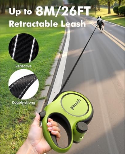 Pecute Retractable Dog Leash 26ft - Image 2