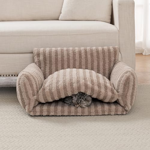 Hollypet Cat Bed Small Dog Orthopedic Couch Beds - Image 6