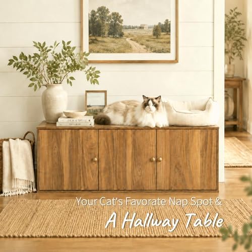 Cat Litter Box Enclosure Furniture - Image 3