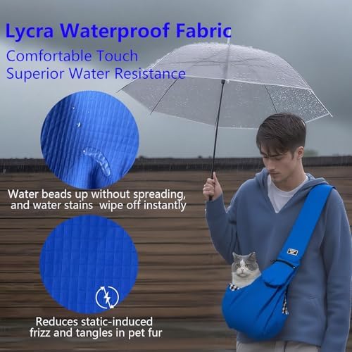 Dog Sling Water-Resistant Fabric - Image 4