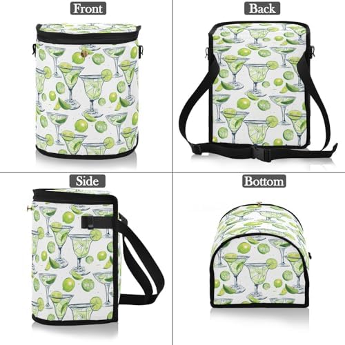 Car Trash Can Lemon and Margarita Alcohol Cocktail Car Garbage Bag - Image 6