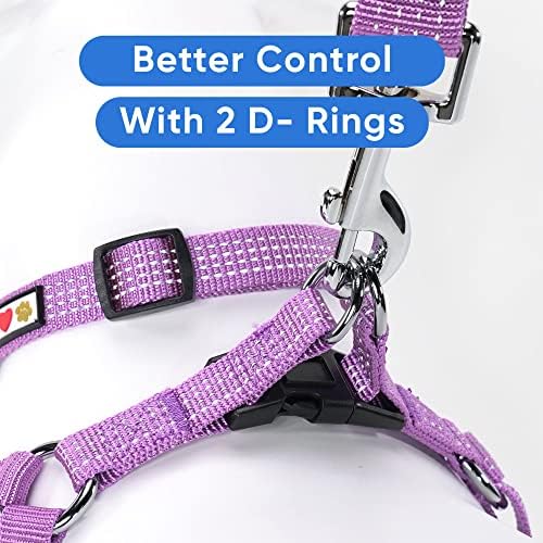 Pawtitas Reflective Step-in Dog Harness – Adjustable No-Pull Vest - Image 4