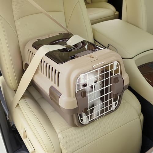 Richell: Double Door Carrier: Small Brown - Image 4