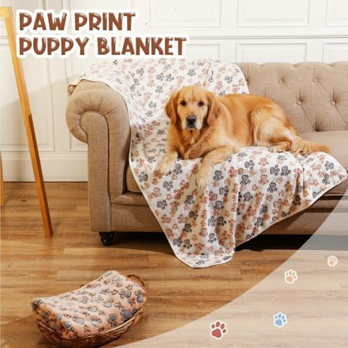 Tatuo 4 Pcs Fleece Dog Blankets - Image 6