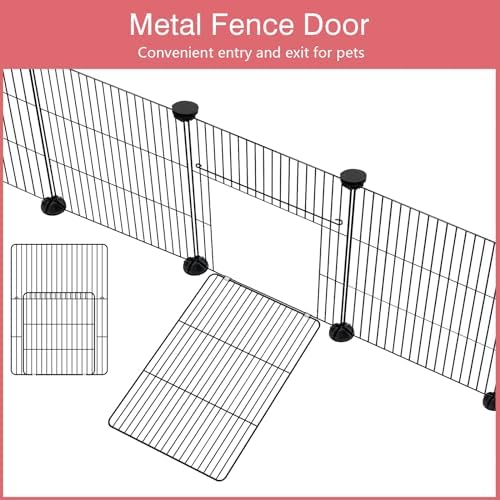 VISCOO 12 Panels Small Animal Playpen - Image 3