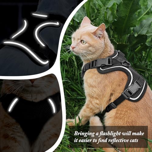 Cat Harness and Leash Set, Adjustable Cat Vest Harnesses - Image 4