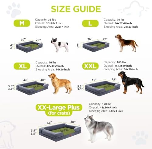 Waterproof Orthopedic Dog Bed for Medium Large Sized Dogs - Image 4