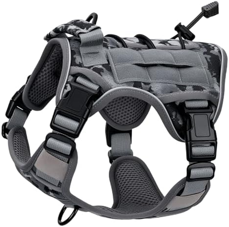 Heavy-Duty Tactical Dog Harness by Bruvoalon