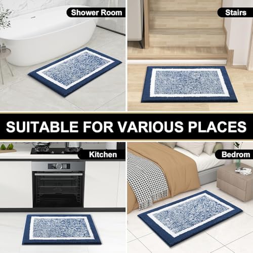 OLANLY Large Bathroom Rugs 40x24, Soft Absorbent Microfiber Bath Rugs - Image 7
