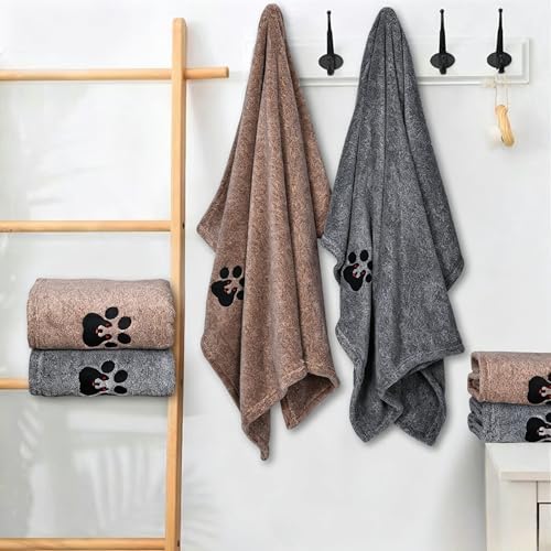 Dogvingpk Dog Towels for Drying Dogs 2 Pack - Image 3