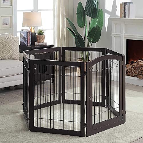 unipaws 144" Extra Wide Dog Gate and Pet Playpen - Image 3